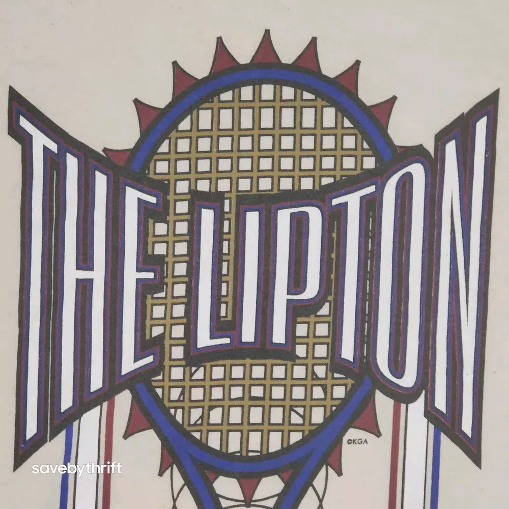 Vintage 1998 The Lipton Rado X Allsport Tennis Made in USA Biscayne FL XL Shirt Thrifted