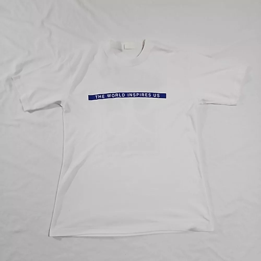 Vintage Samsung 96 Expo Promo T-Shirt Size Large White Thrifted