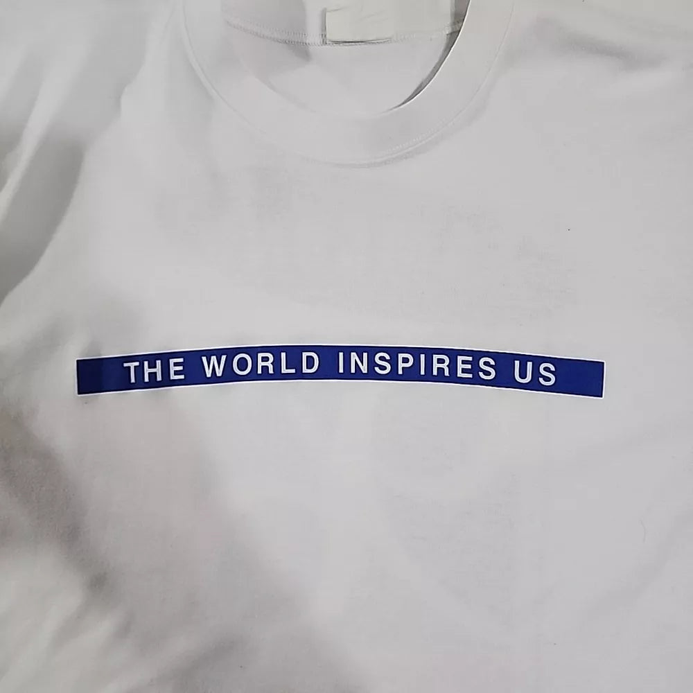 Vintage Samsung 96 Expo Promo T-Shirt Size Large White Thrifted