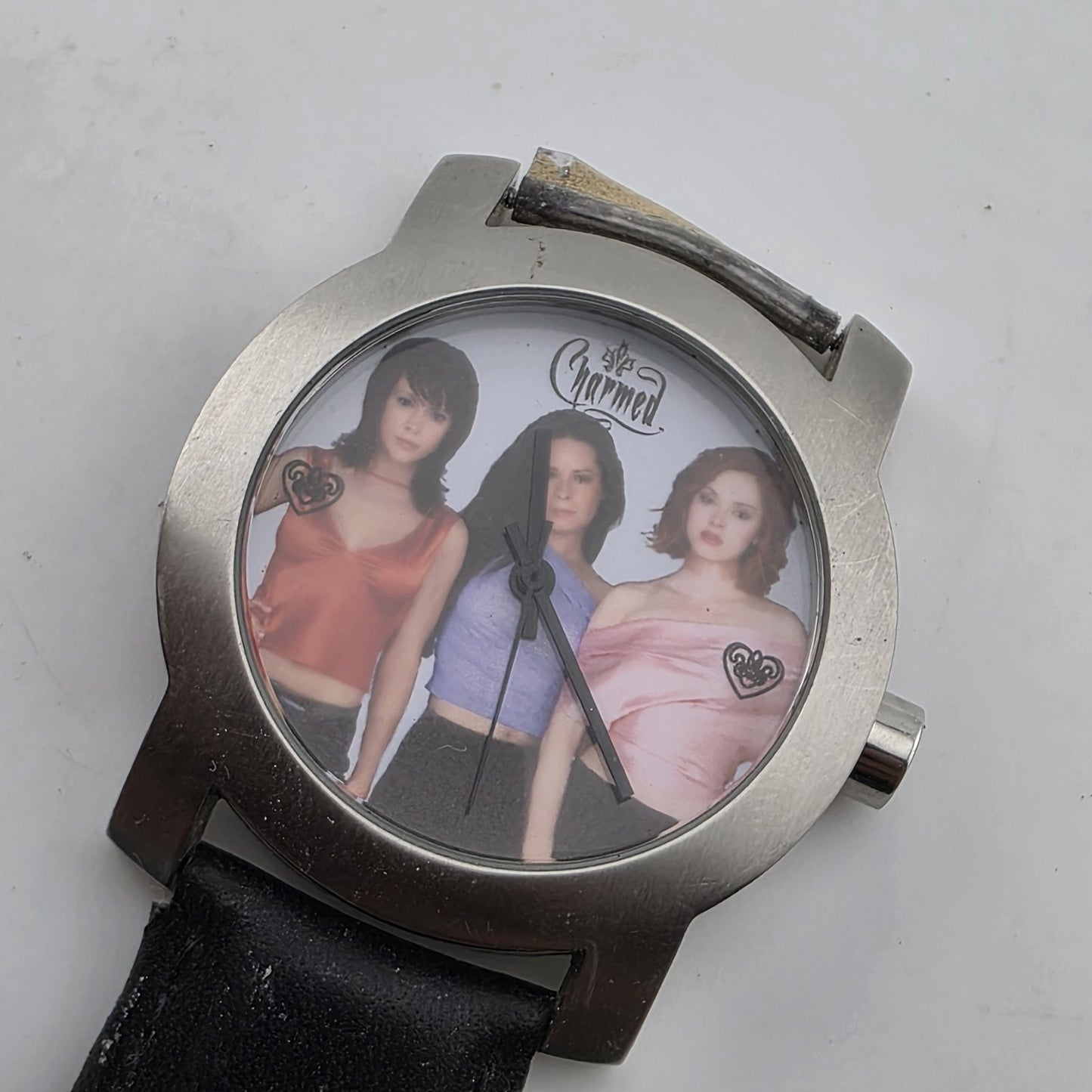 Charmed TV Show Watch Stainless Steel Case Working Missing Strap