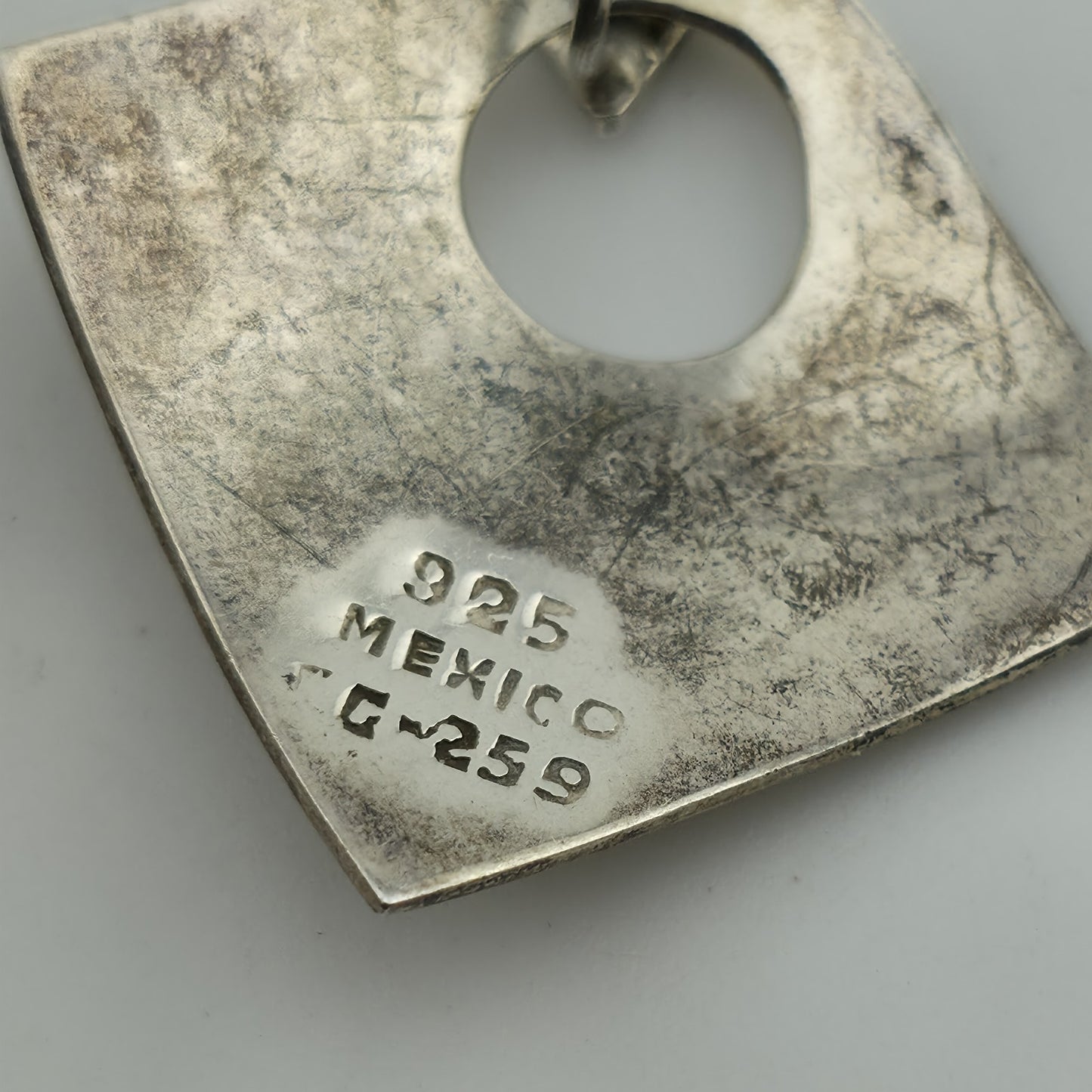 Vintage Mexico 925 Sterling Silver Earrings β Marked 952 Tg 259 Mexico