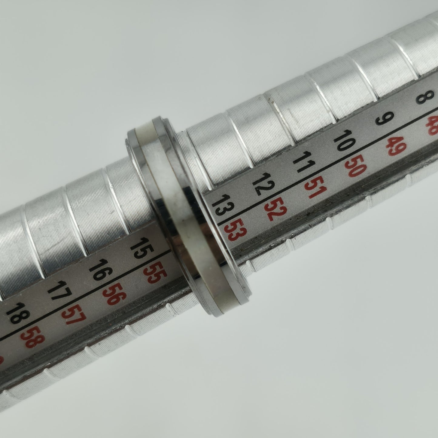 Tungsten Carbide men Women  band  Silver Tone size 6.76