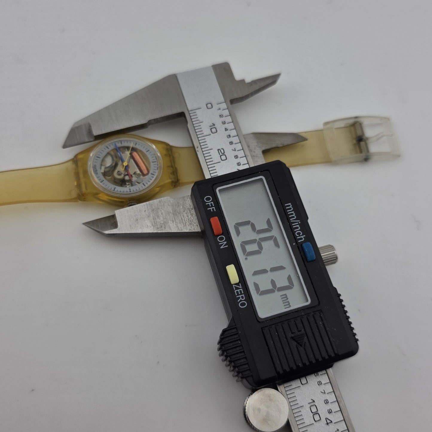 Vintage Swatch Watch “Little Jelly” LK103 – Ladies Transparent 1986 – Running