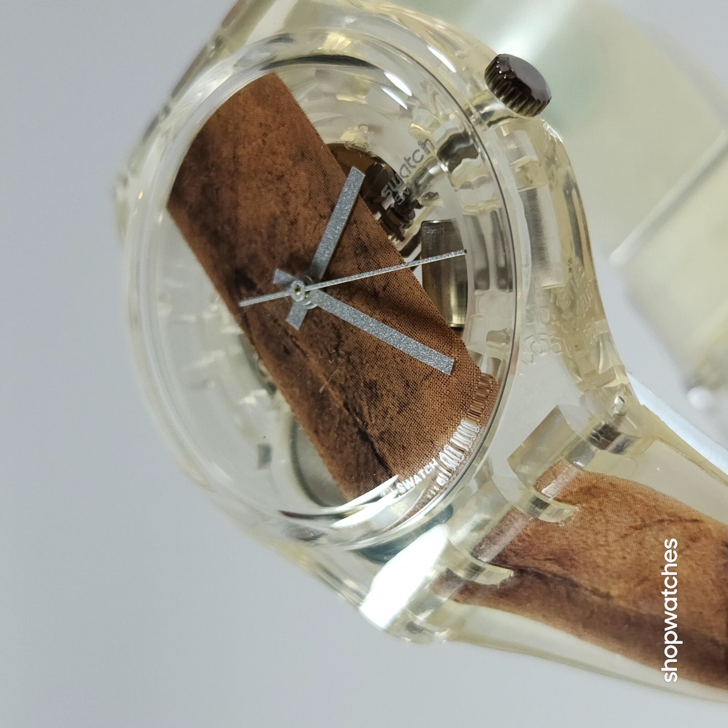 Swatch Watch CIGAR GK250 Vintage 1996 Limited Edition with Metal Tube Set EUC