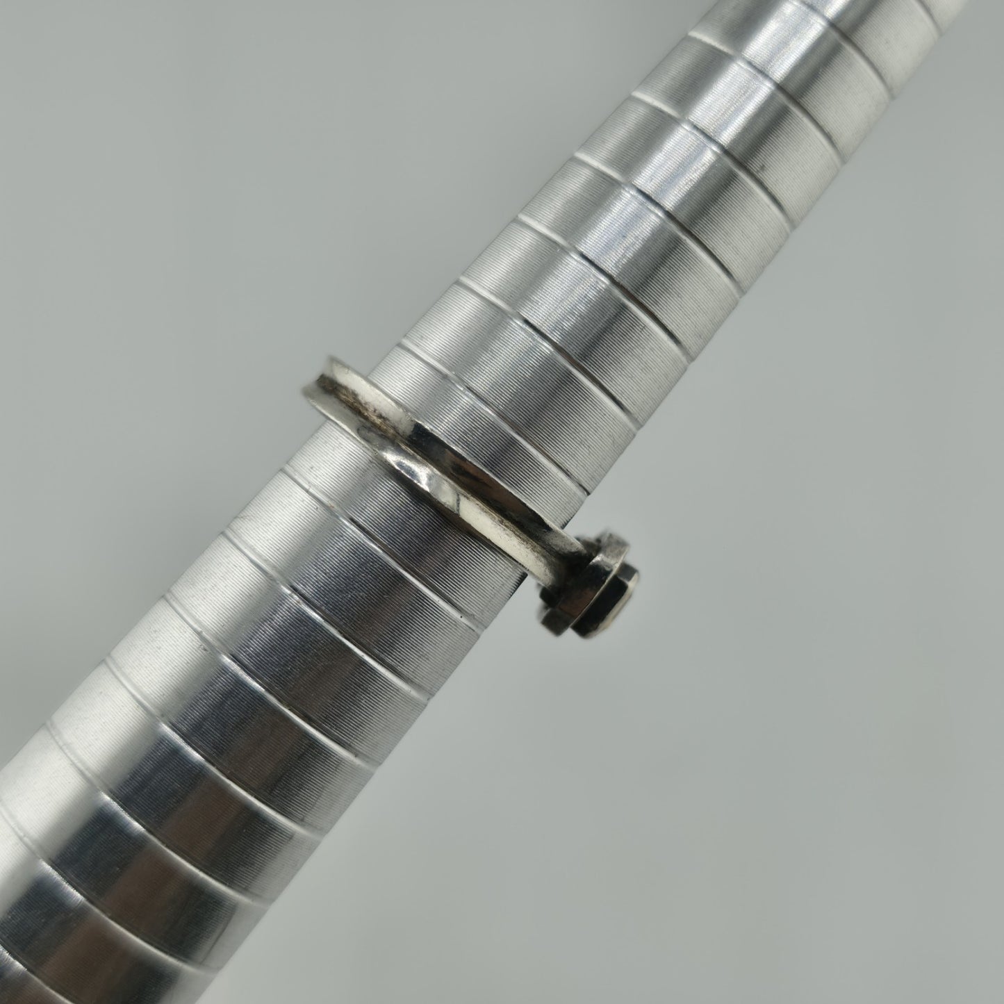 925 Sterling Silver Ring Yellow Gemstone Rectangle  Sz 5.75 Vintage