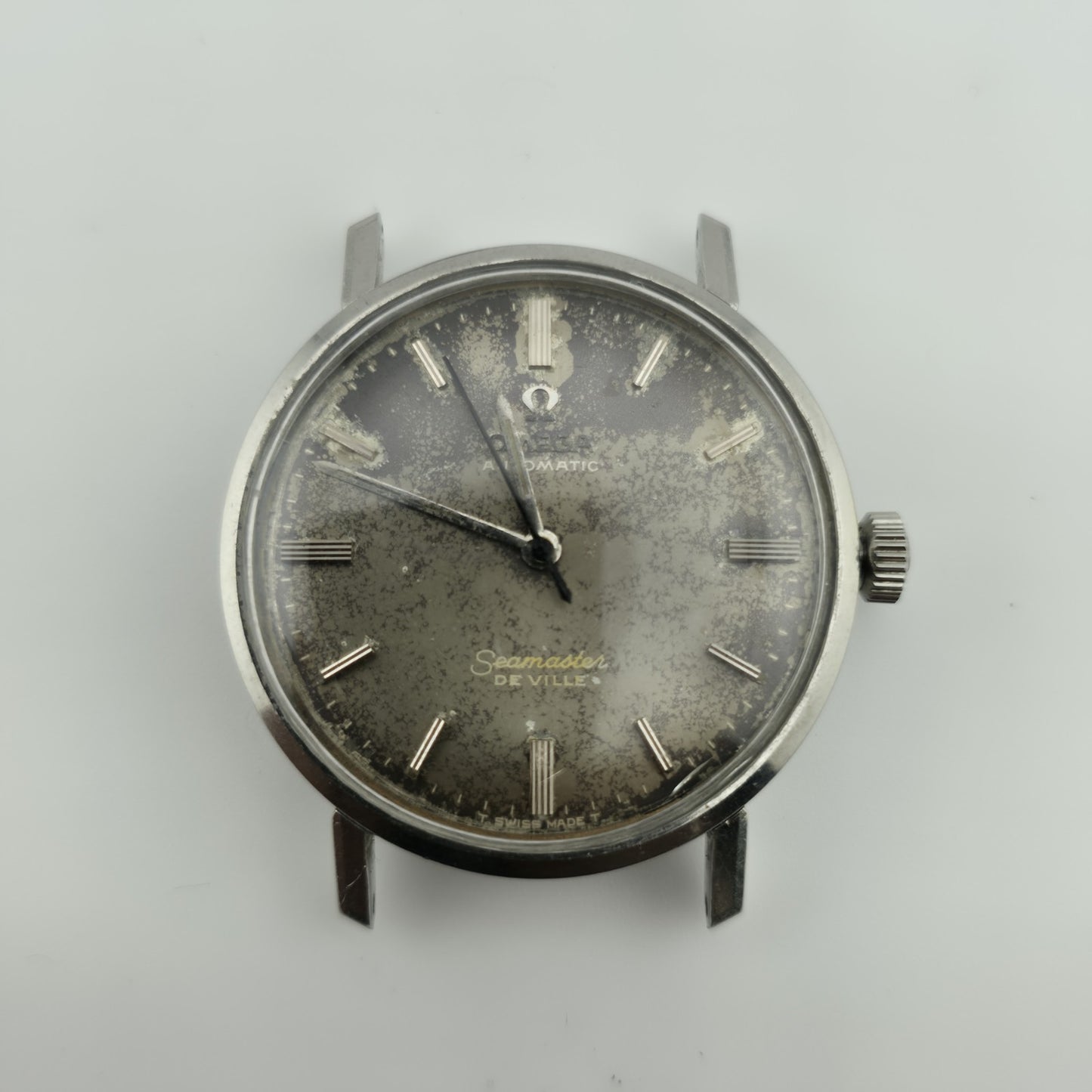 OMEGA Watch Semaster DeVille Automatic patina Dial Mens Dress Swiss Vintage ASIS