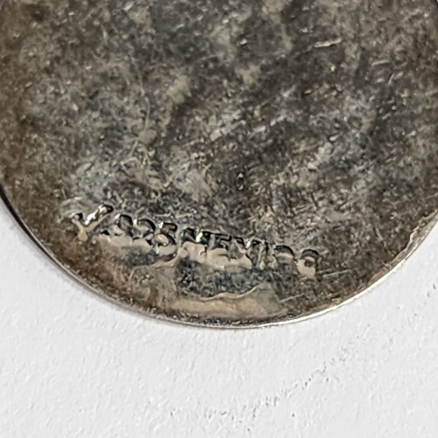 925 Sterling Silver Vintage Earrings Hammers Mexican Dangle Tarnish patina