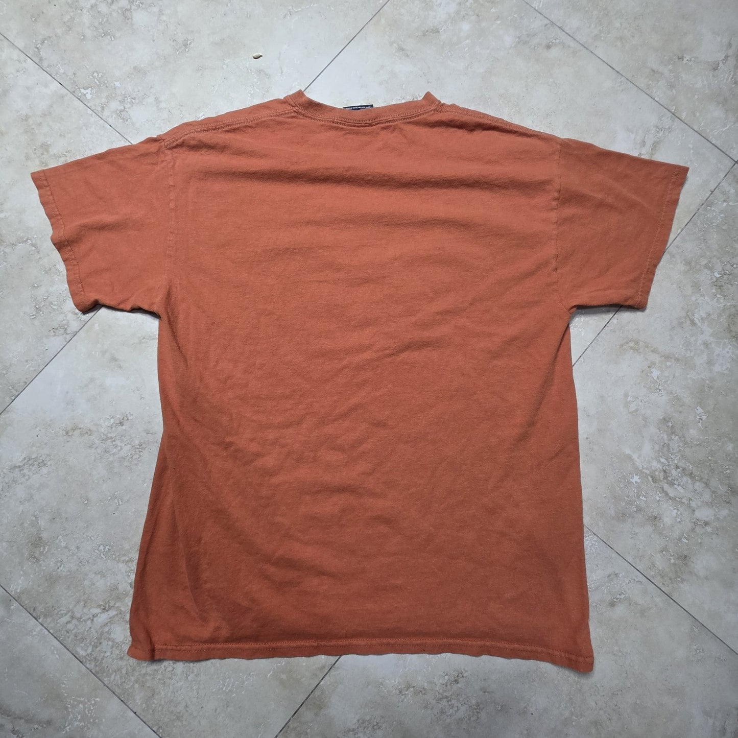 Vintage New Mexico T Shirt Mens Large Rust Brown Native American Graphic USA