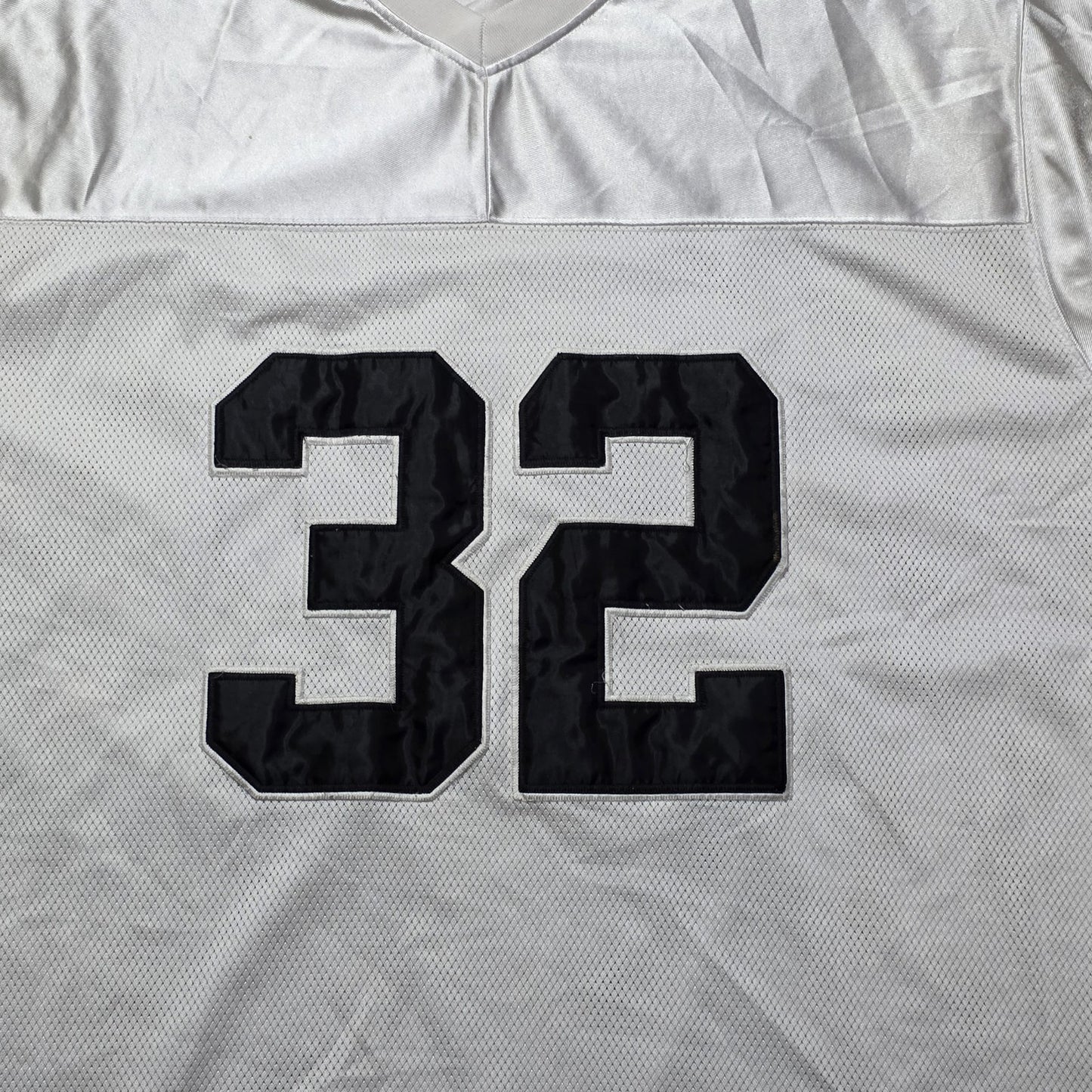 Mitchell & Ness Throwbacks Sewn Stitched Franco Harris #32 White Jersey size 58
