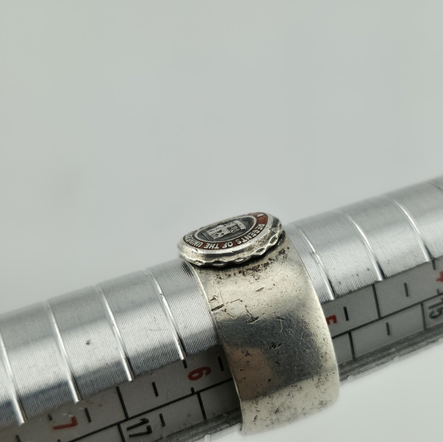 Regents of the University of Minnesota Signet Ring Size 5.5 Sterling Silver VTG