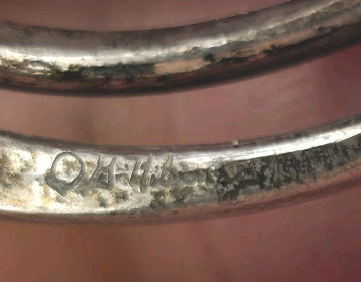 Ring Sterling Silver MCM MODERN contemporary Artisan Organic Minimalist Size 6.5