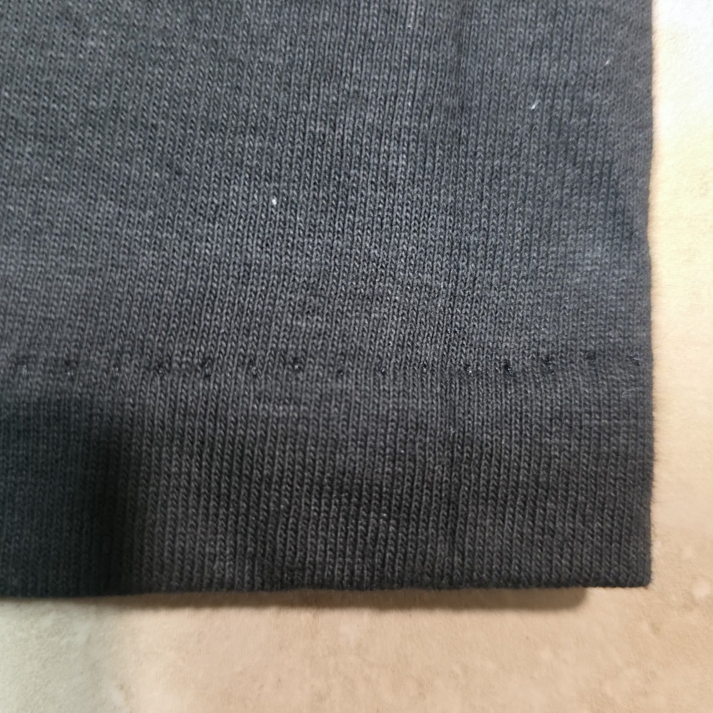 Vintage 1989 Rolling Stones Steel Wheels Tour Shirt Mens Medium Black 50/50 USA Brockum