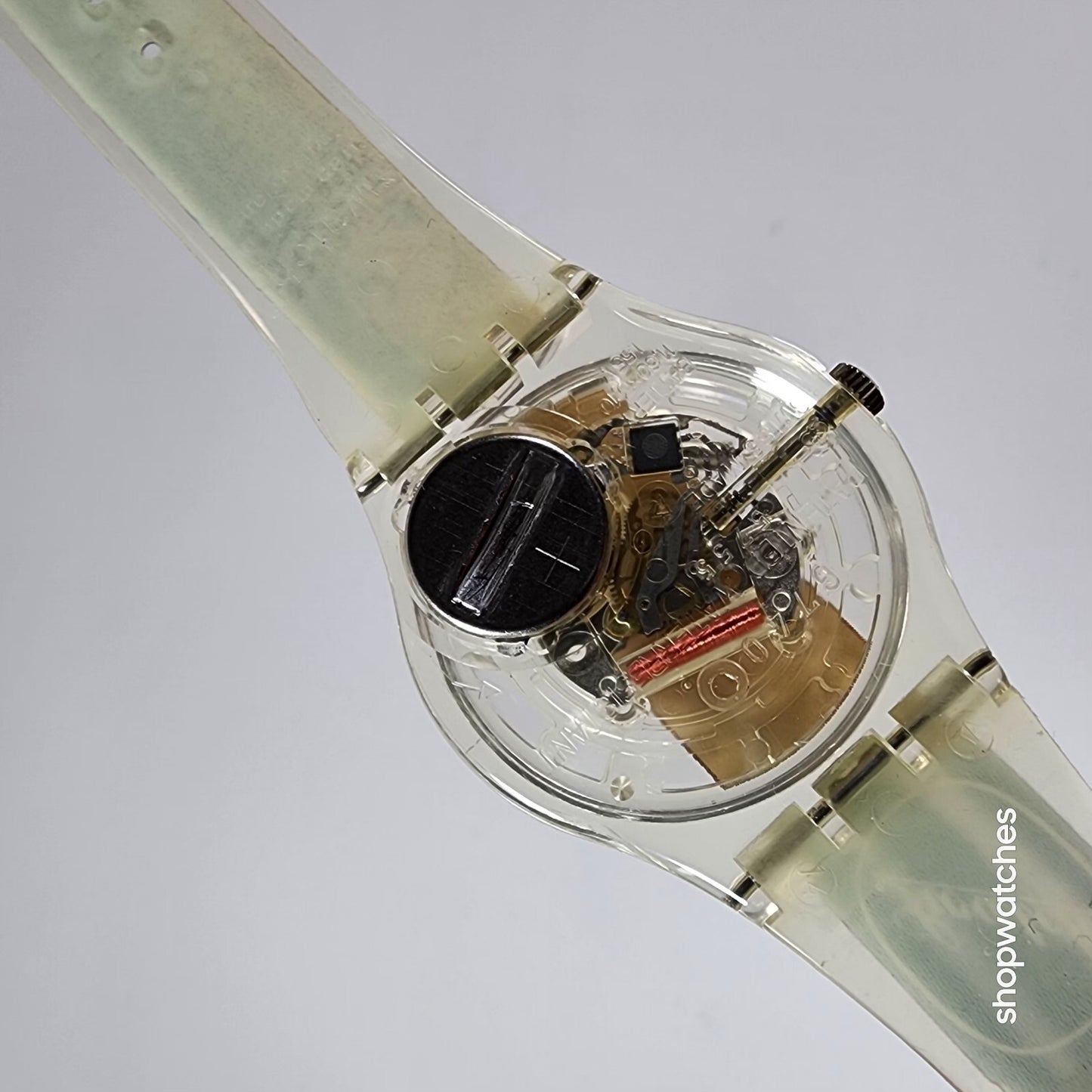 Swatch Watch CIGAR GK250 Vintage 1996 Limited Edition with Metal Tube Set EUC