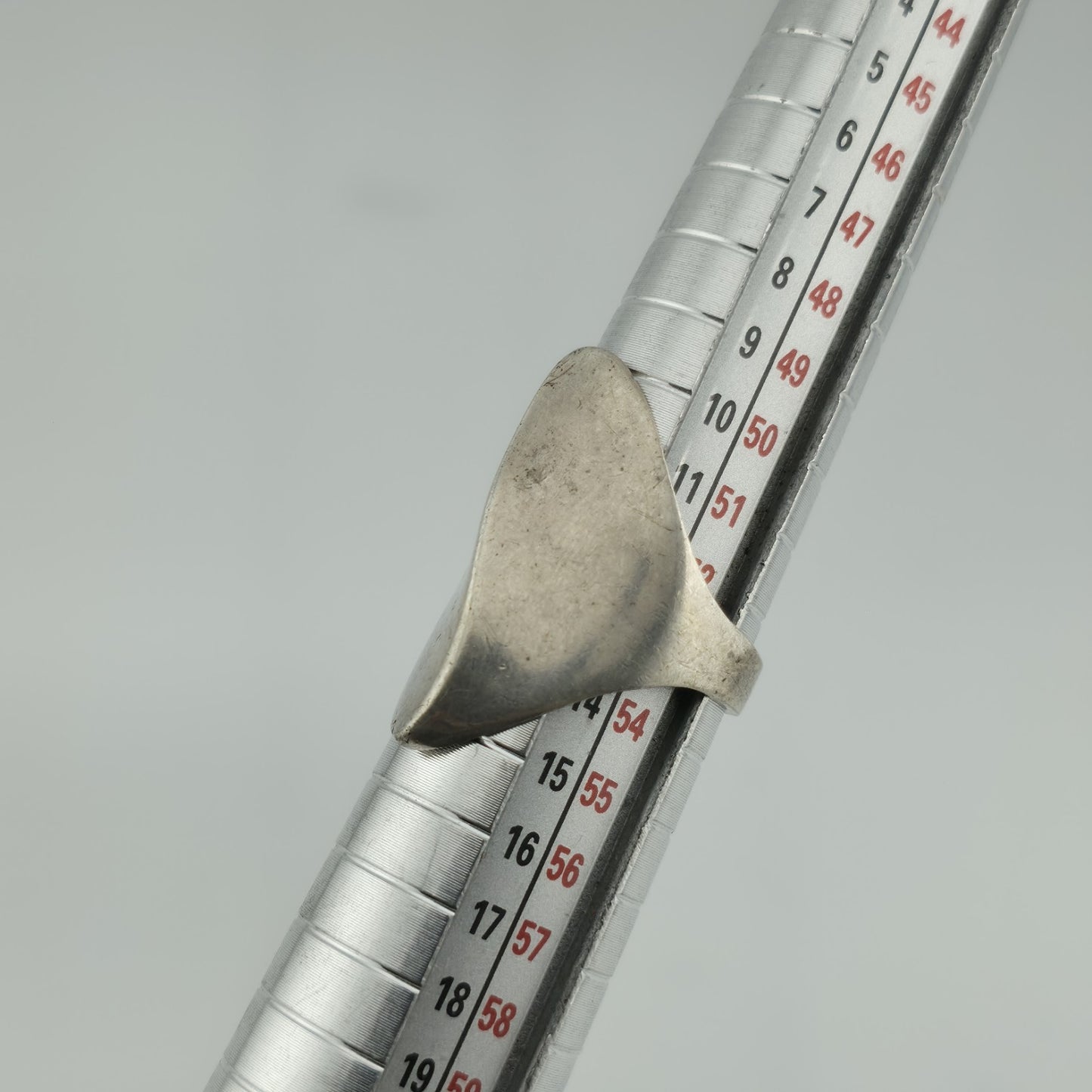 Ring Sterling Silver MCM MODERN contemporary Artisan Organic Minimalist Size 6.2