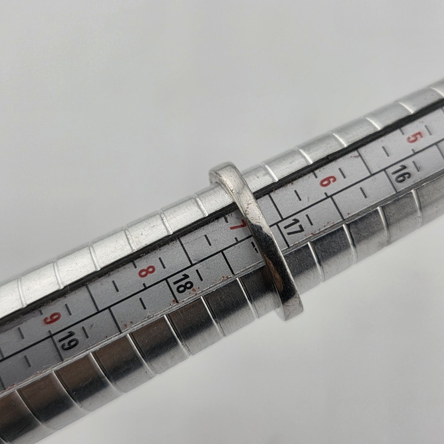 925 Sterling Silver Ring CZ ENGAGEMENT LADY Cute Eiffel tower Size 6.75