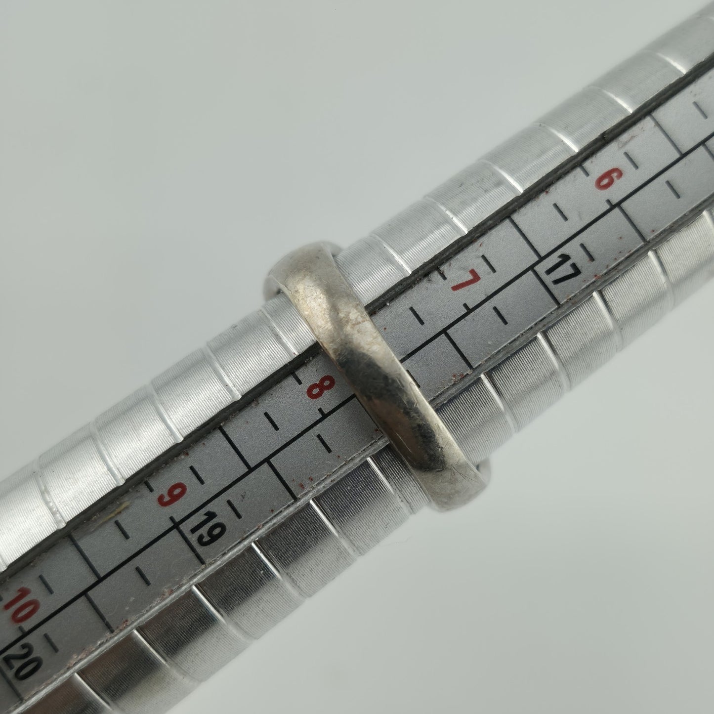 Vintage Sterling Silver Ring  925 Intertwined Design Size 7.5