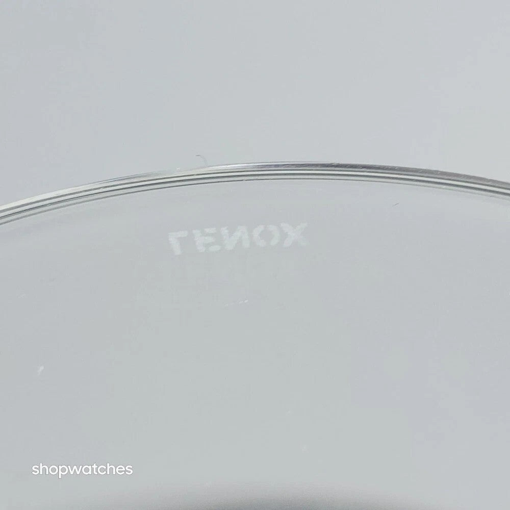 Lenox Pearl Platinum Crystal Iced Beverage Glass Goblet Set 20 Pc Elegant
