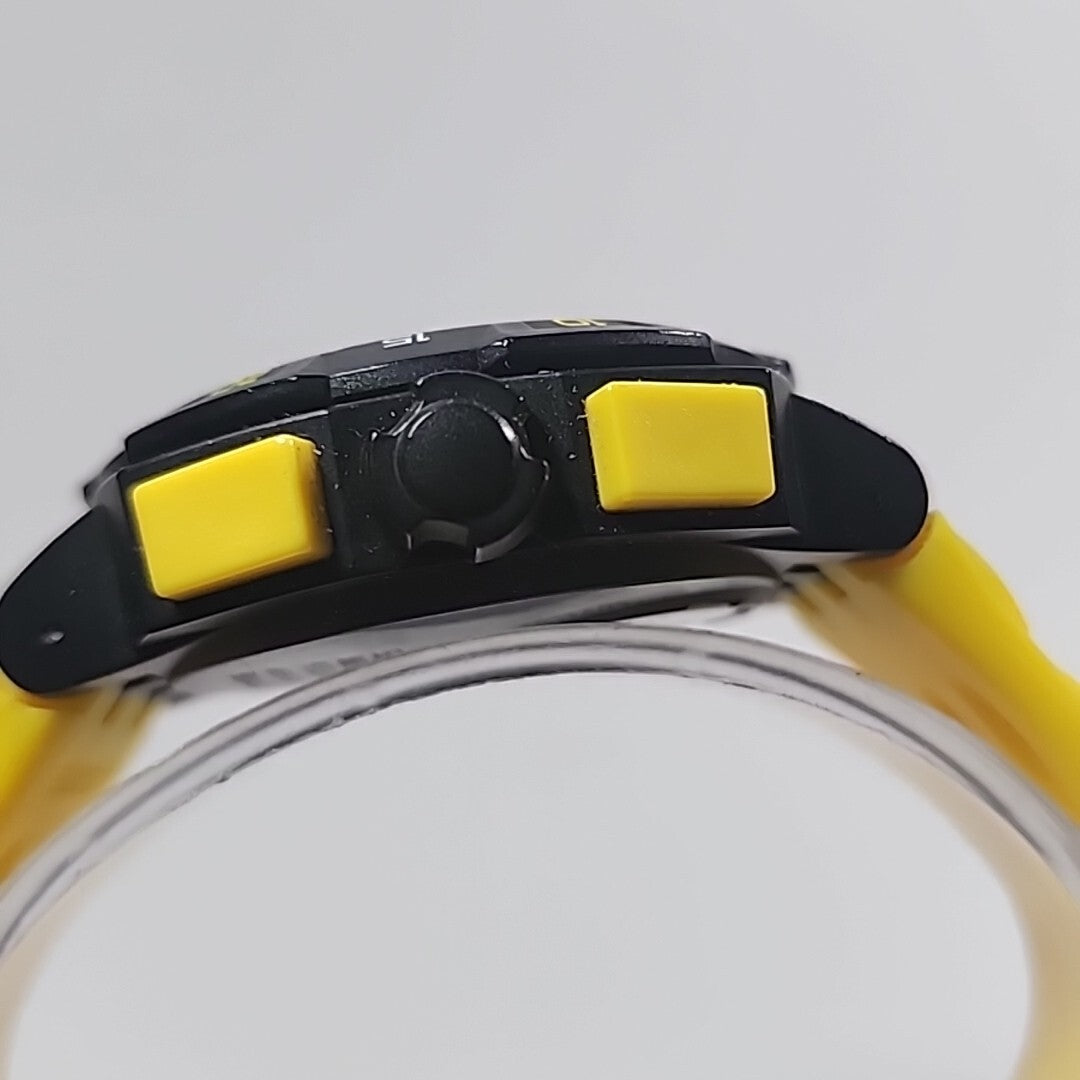 Swatch Chrono YELLOW HEAD SUIB401 - near mint condition WORKING