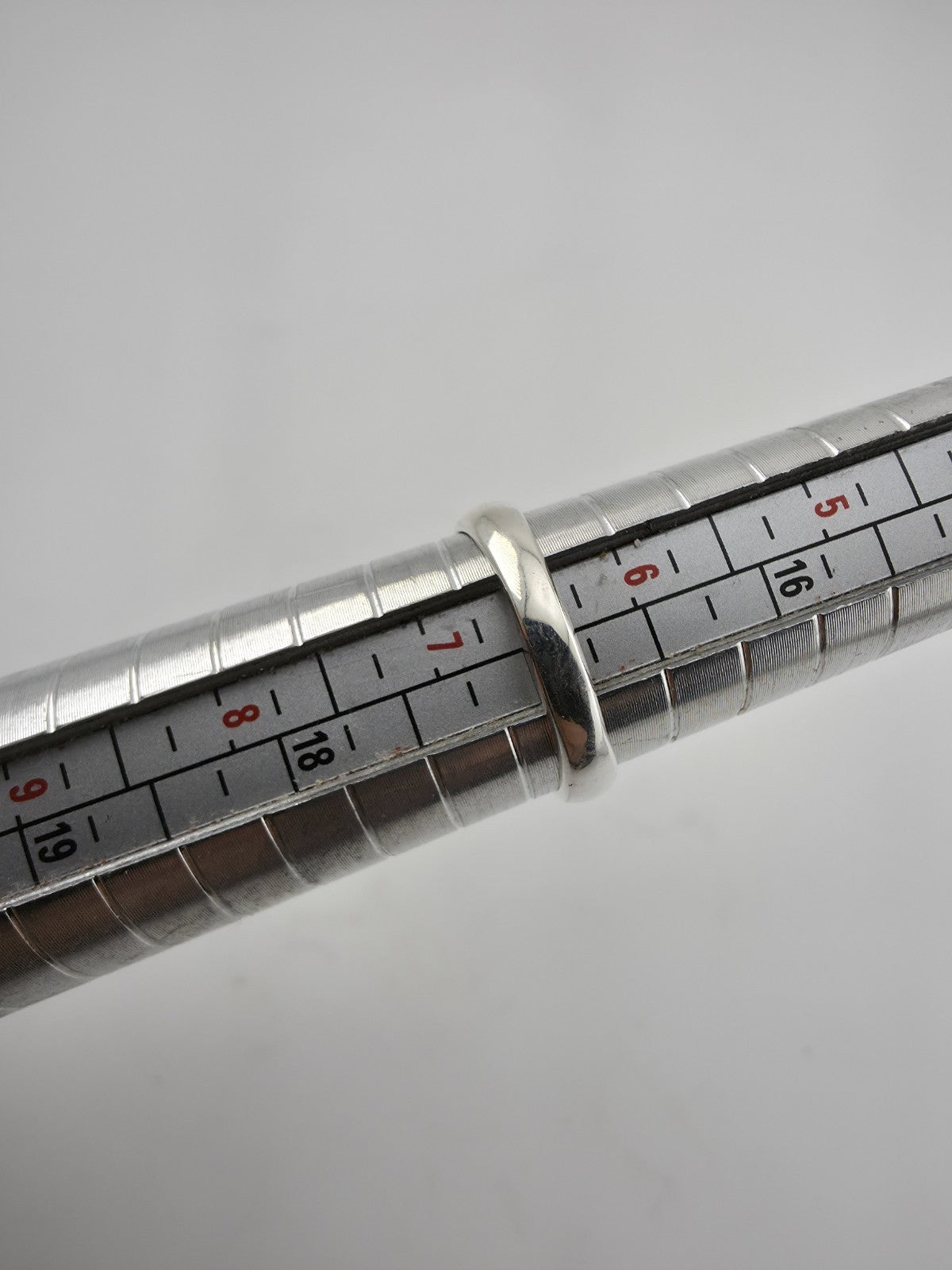 925 Sterling Silver Natural Black Opal Ring Size 6.75