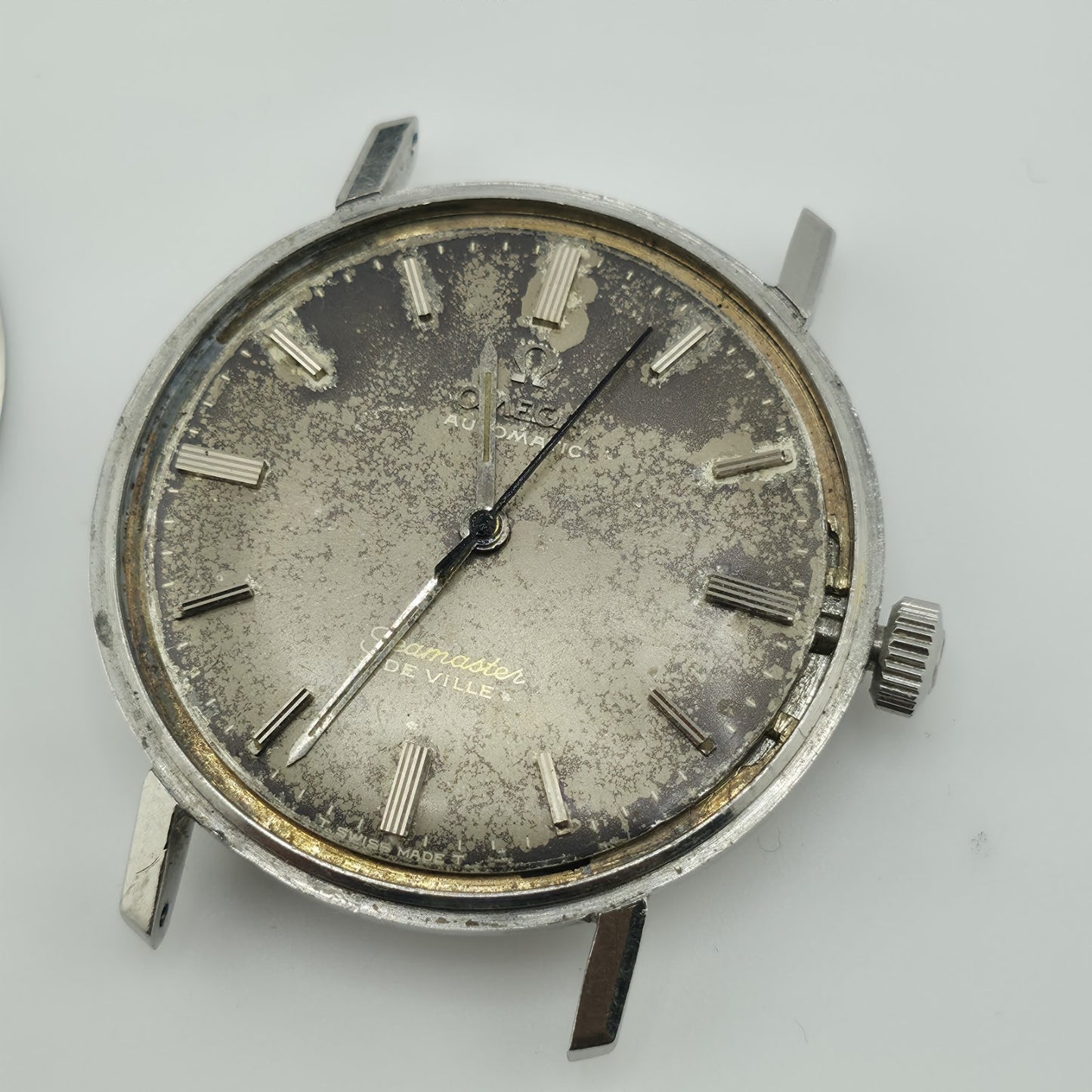 OMEGA Watch Semaster DeVille Automatic patina Dial Mens Dress Swiss Vintage ASIS