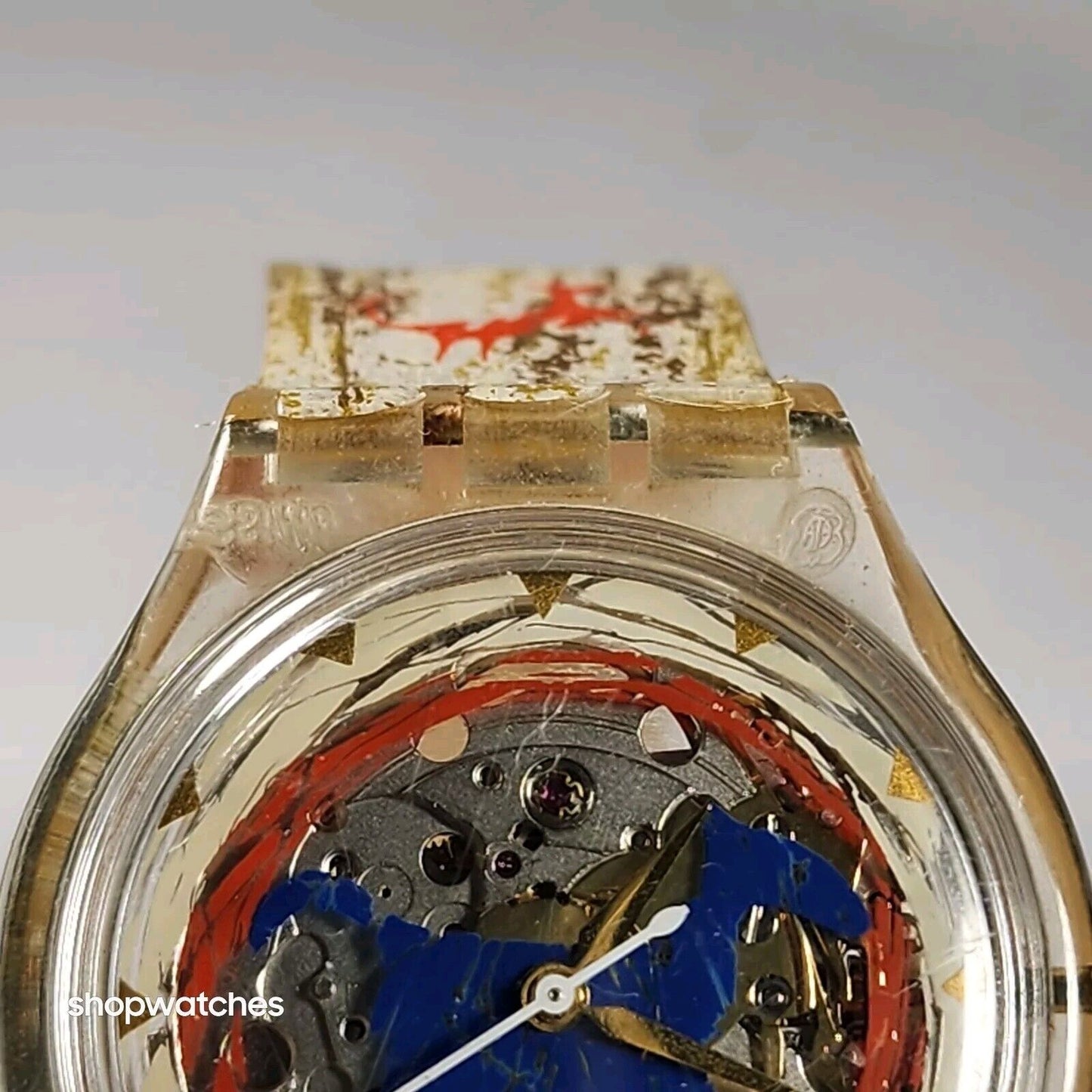 Swatch Vintage Rare Aniak Sak123 Automatic Swiss movement  23 Jewels EUC