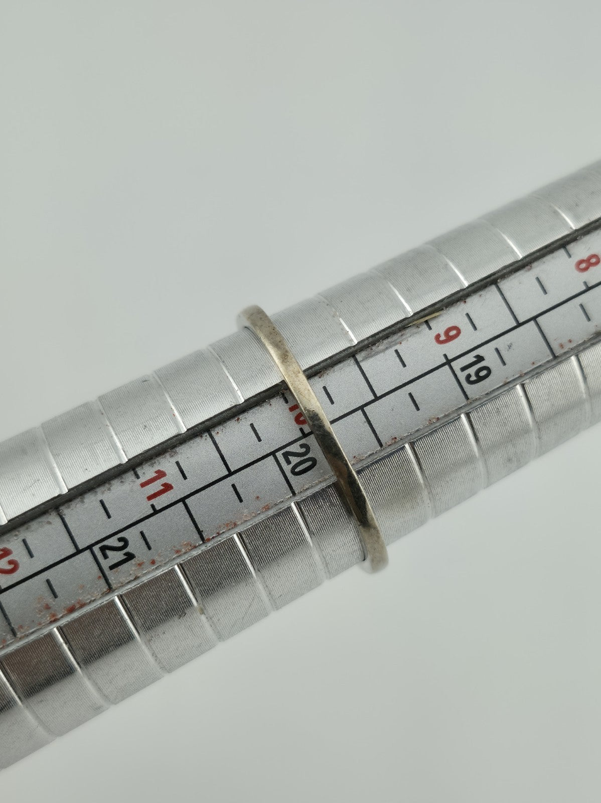 925 Sterling Silver Ring Clear CZ Stone Rectangle Cut Size 10 Stackable