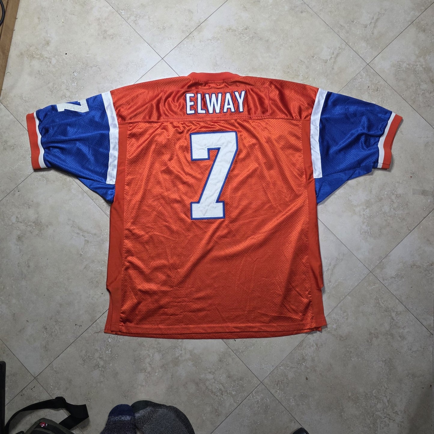 Mitchell & Ness Throwbacks John Elway #7 Denver Broncos 1994 Jersey Size 54