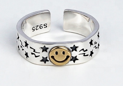 New Smiley Face Rings Coming Soon | Fun Sterling Silver Jewelry at 305GEMS