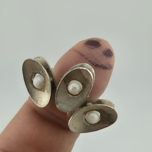 Vintage Sterling Silver Modernist Rings: Scandinavian Design Meets Wearable Art