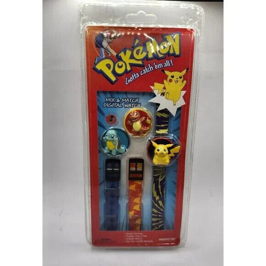 Pokémon Digital Watch Mix & Match (1999) – A Vintage Collector’s Dream
