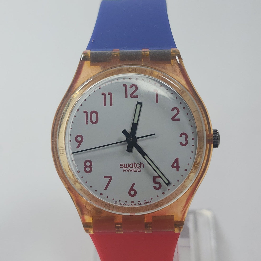 Swatch Watch Pink LR115 (1994 Vintage)