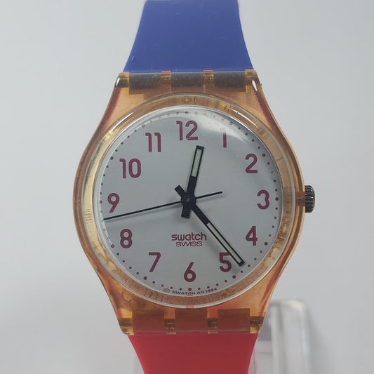 Swatch Watch Pink LR115 (1994 Vintage)