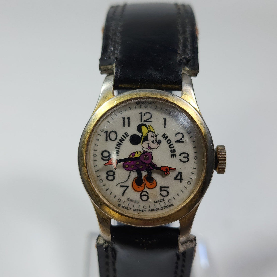 Disney Bradley Minnie Mouse Women’s Swiss Mechanical Watch: A Vintage Collectible