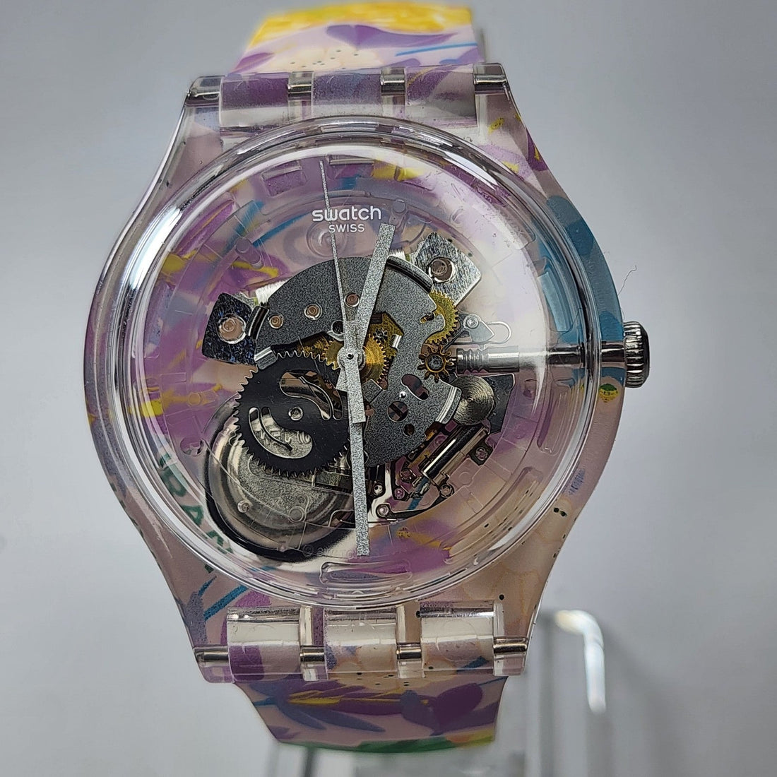 Swatch Watch My Nation Lebanon Iraq Iran Floral (42mm, 2018)