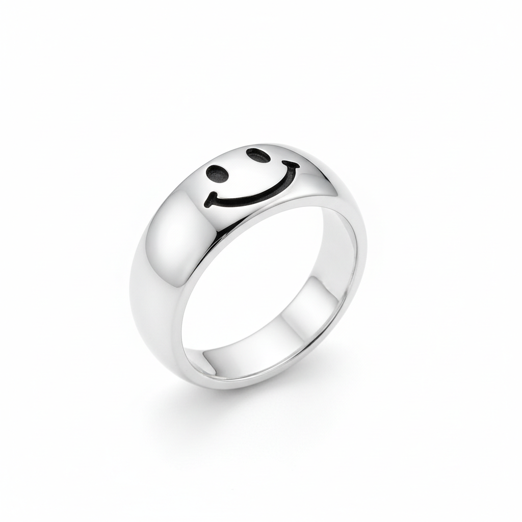 SMILEY FACE RING 