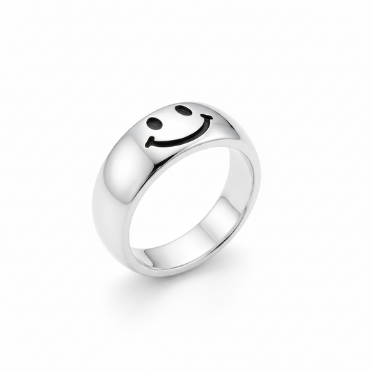 SMILEY FACE RING 