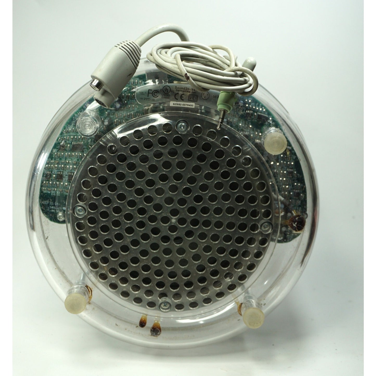 Harman Kardon Soundsticks II Computer Speakers Subwoofer Apple Vintage Parts