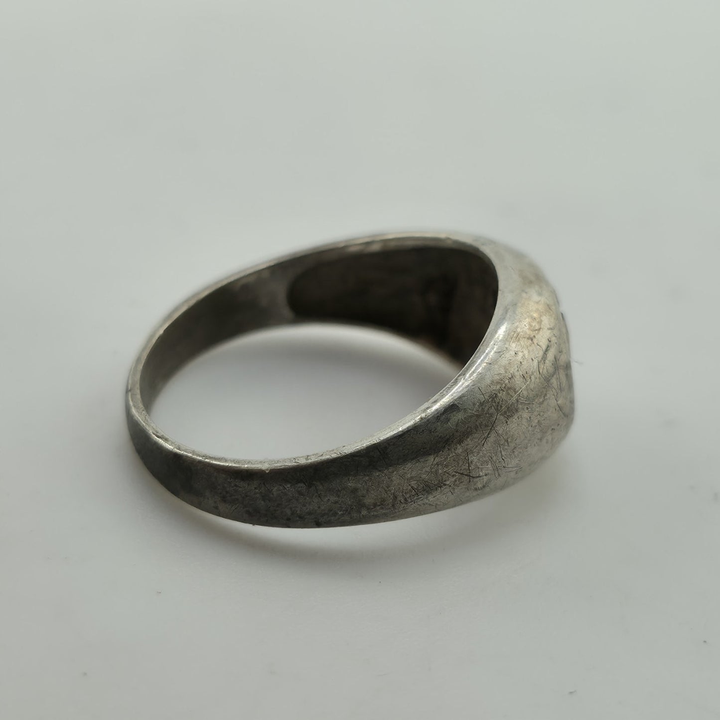 Vintage Sterling Silver Om (Aum) Ring Size 4.75 925