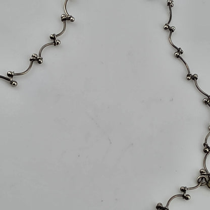 Givenchy Satellite Chain Necklace Vintage Designer Dainty 16inch