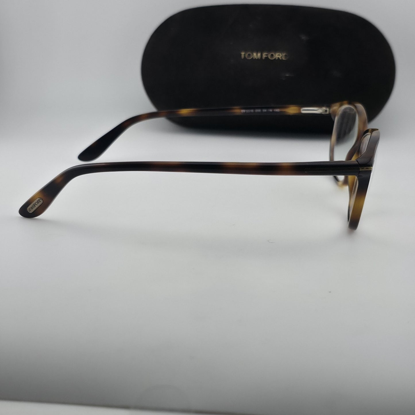 Tom Ford TF5316 056 54-14 Eyeglasses Frames Brown Havana Italy w/ Case Read Desc