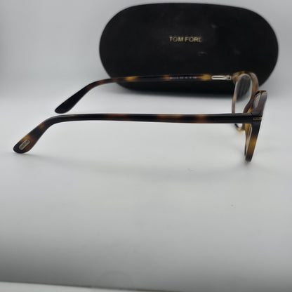 Tom Ford TF5316 056 54-14 Eyeglasses Frames Brown Havana Italy w/ Case Read Desc