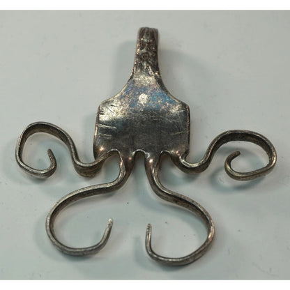 Pendant 925 Sterling Silver Abstract Art