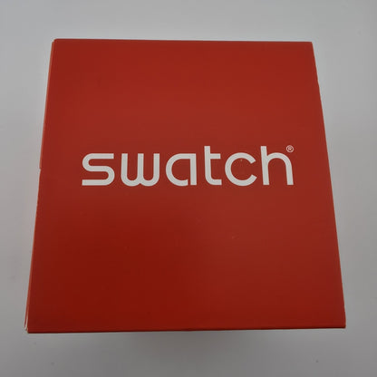 NEW LIMITED Swatch Irony SPRINKLED WATER Tachymeter Steel Men's Watch YVS411