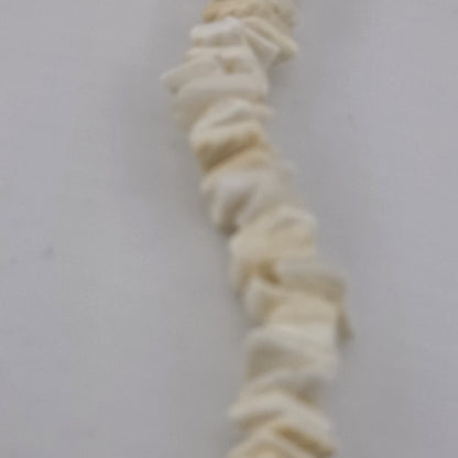Vintage Puka Shell Vintage Shell Chip Necklace 18” White Beach Boho Surf Choker