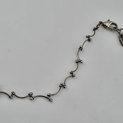 Givenchy Satellite Chain Necklace Vintage Designer Dainty 16inch