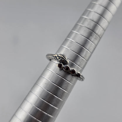 Pandora Game of Thrones Dragon Sparkling Ringcrystal Sterling silver ALE Size 7