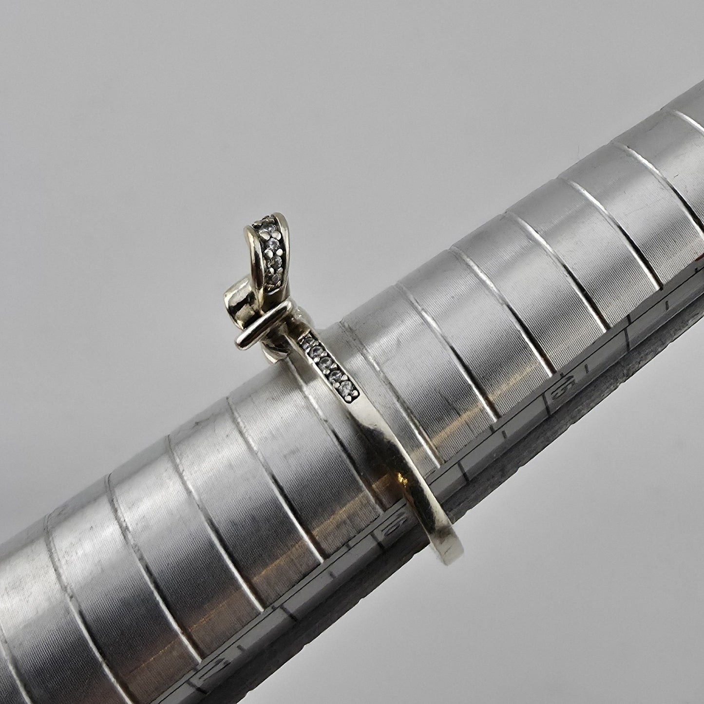 Pandora Sterling Silver Brilliant Bow Ring Size 5 ALE 50 New In Box Jewelry