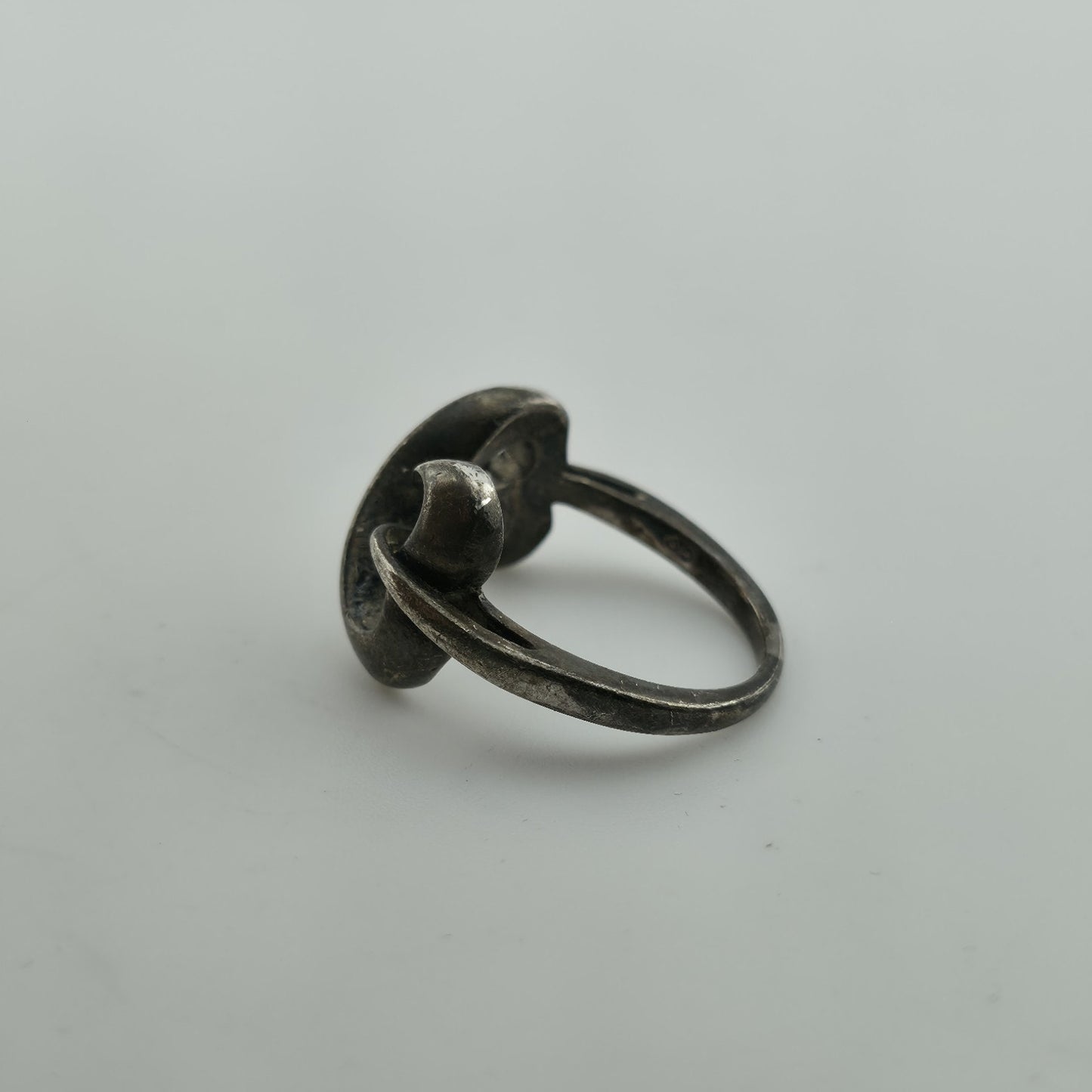 Kay Jewelers Jane Seymour Open Heart Sterling Silver 925 Ring Patina Size 6