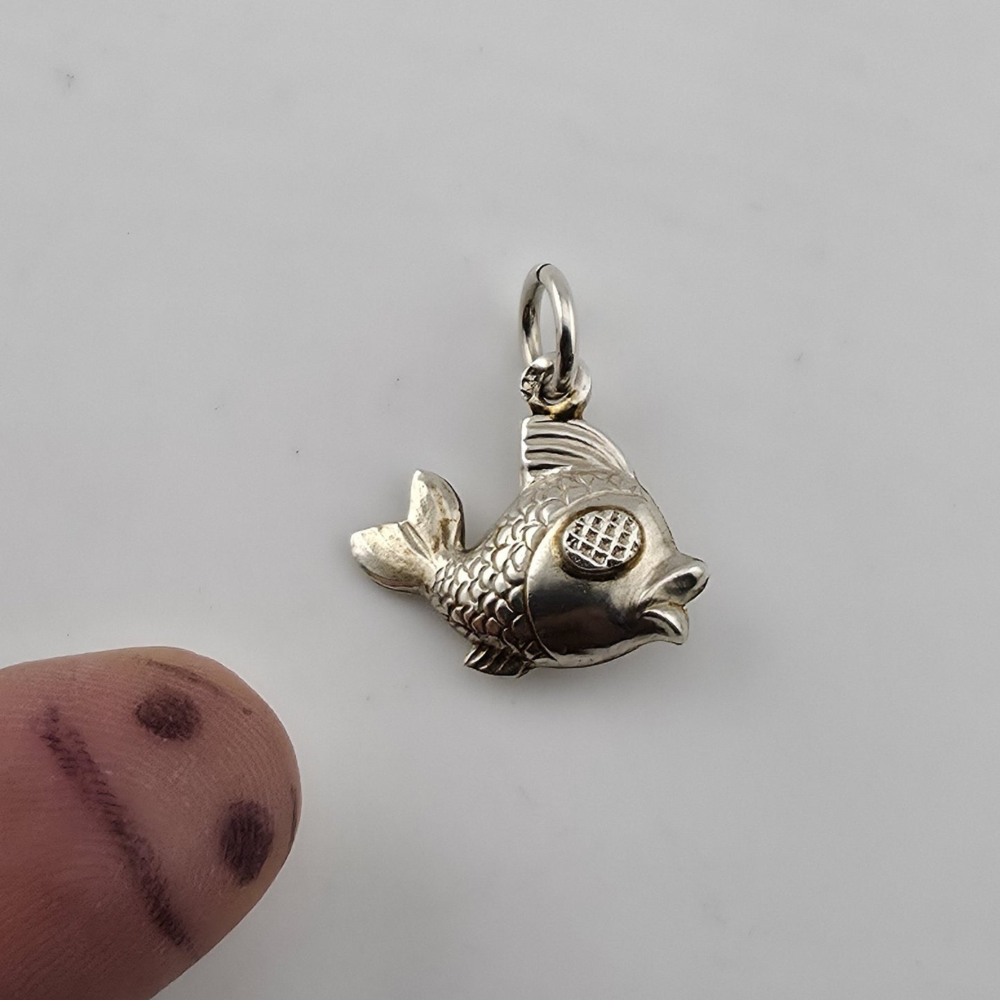 Sterling Silver Fish Charm