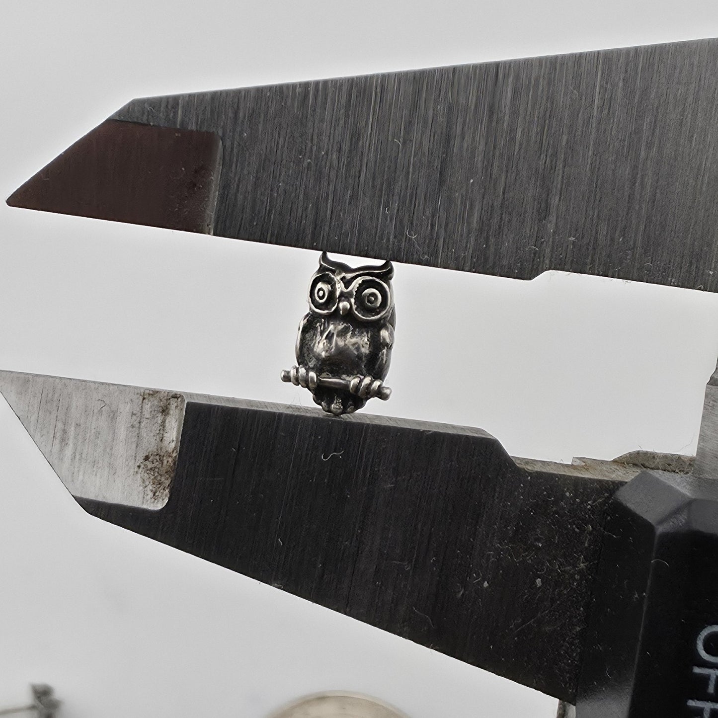 Vintage Sterling Silver Owl Stud Earrings 925 Tiny Bird Animal Jewelry